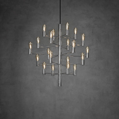 Herstal Manola 20 LED Taklampa Krom