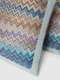 MISSONI Örngott John Re-edition Turquoise multicolor 170 50x60 cm