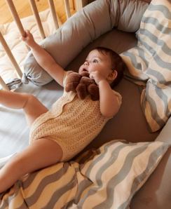 Dear April Påslakanset Waves 70x100 cm