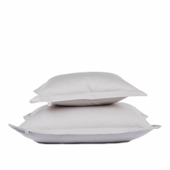 Mille Notti Satina Tyynyliina Vaaleanharmaa