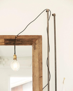 House Doctor Pure Sovrumsspegel Nature 95x210 cm