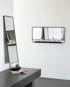 House Doctor Chic Sovrumsspegel med hylla 80x40 cm