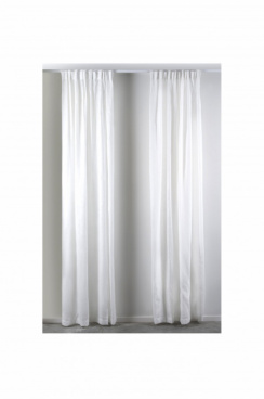 Himla Dalsland Gardin med Veckband Optical White 145x290 cm
