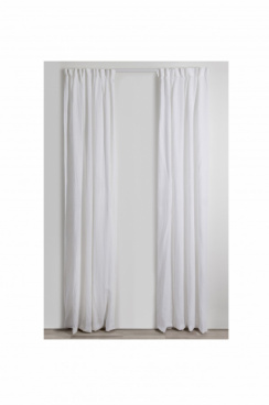 Himla Sunshine Gardin med Veckband White 140x290cm