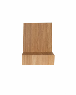Maze L-Shelf Sängbord Ek