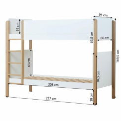 Hoppekids Blend Kerrossänky 90x200 cm