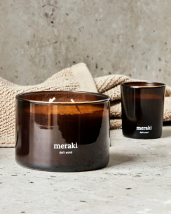 Meraki Doftljus Dark Wood