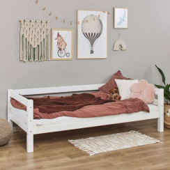 Hoppekids Eco Luxury Juniorsäng med ryggstöd 90x200 cm