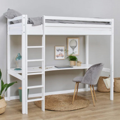 Hoppekids lång bordsskiva till Eco Dream och Eco Luxury loftsäng 