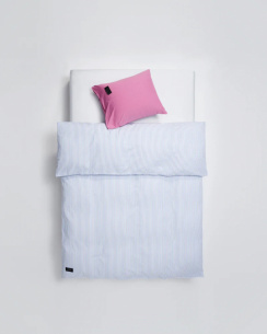 Magniberg Wall Street Oxford Påslakan Stripe White