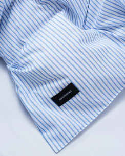 Magniberg Wall Street Oxford Påslakan Stripe White