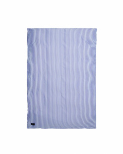 Magniberg Wall Street Oxford Påslakan Stripe Medium Blue