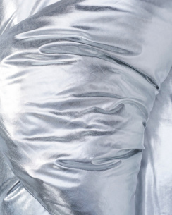 Magniberg Jersey Örngott Nude Metallic Silver 50x60 cm