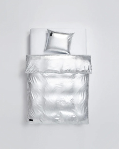 Magniberg Jersey Örngott Nude Metallic Silver 50x60 cm