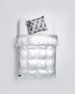 Magniberg Jersey Påslakan Nude Metallic Silver