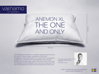 Hotellkudden Anemon XL Paket (kudde & örngott vit)