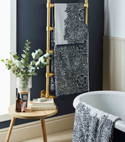William Morris Handduk Marigold Prussian Blue