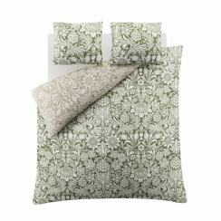 William Morris Påslakanset Sunflower Olive