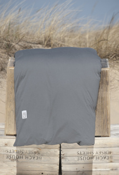 Beach House Påslakan Plain Smoke 220x220 cm