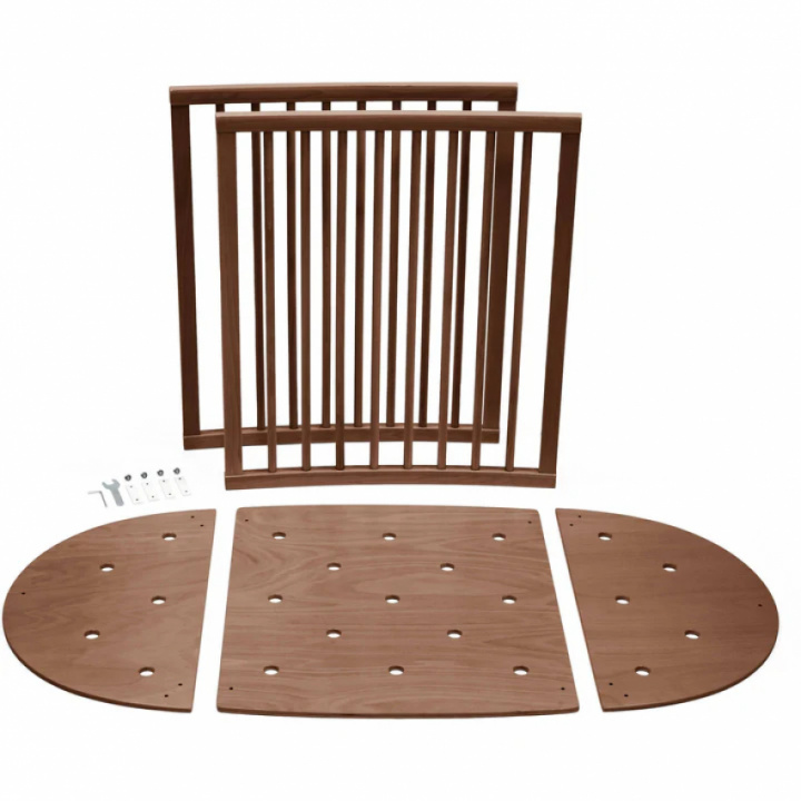 Stokke Sleepi Sängförlängning Warm Brown i gruppen Sängar / Våningssängar & Barnsängar / Växasäng hos Sängvaruhuset Elgen (592104)