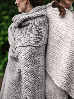 Mille Notti Mare Pläd Grå 150x220 cm