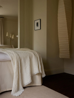 Mille Notti Lago Pläd Off-White