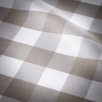 Hästens Eala Kontinentalsäng Silver Beige Check 120x210 cm Hästens Eala Kontinentalsäng Silver Beige Check 120x210 cm