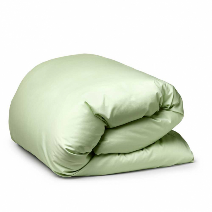 Hästens Satin Pure pussilakana Princess Green ryhmässä Vuodevaatte / Tavaramerkit / Hästens @ Sängvaruhuset Elgen (6468000)