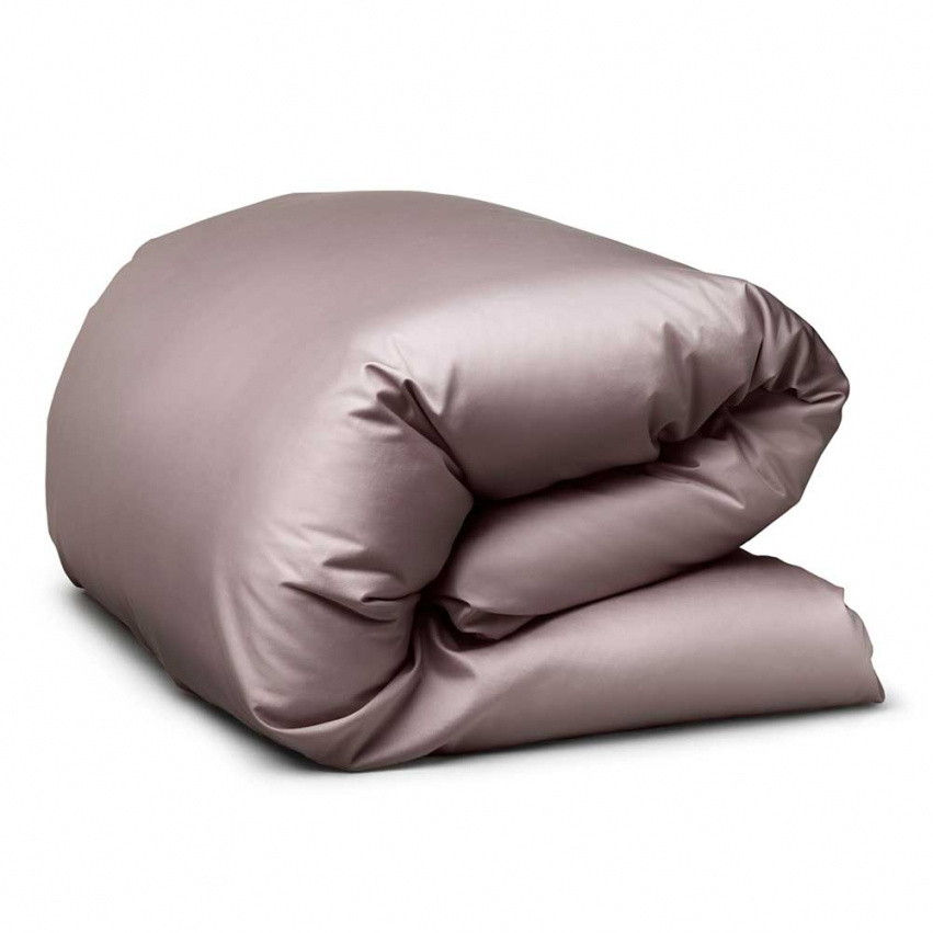 Hästens Satin Pure dynebetræk Dusty Mauve