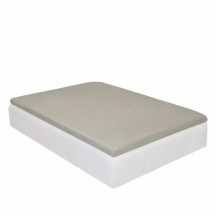 Arkipelag Kuvertsytt Lakan Plain Dark Greige