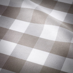 Hästens Ställbar Säng Adjustable Silver Beige Check 105x200 cm