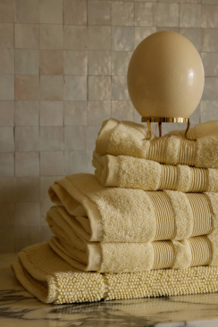 Mille Notti Fontana Handduk EKO Ljusgul