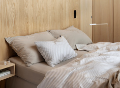 Hoie Dynebetræk Sæt Tor Beige 150x210 cm