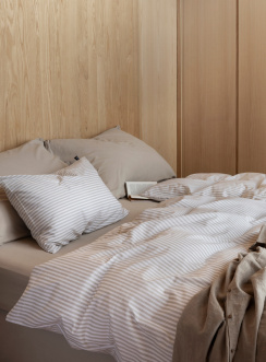 Hoie Dynebetræk Sæt Tor Beige 150x210 cm