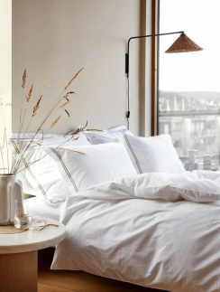 Høie Pussilakanasetti Paris Valkoinen