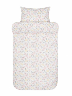 Høie pussilakanasetti Dorthe vaaleanpunainen 150x210 cm