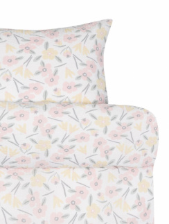 Høie pussilakanasetti Dorthe vaaleanpunainen 150x210 cm