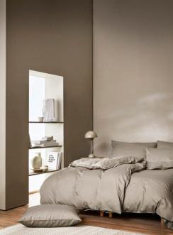 Hoie Pussilakanasetti Harmoni Beige 150x210 cm