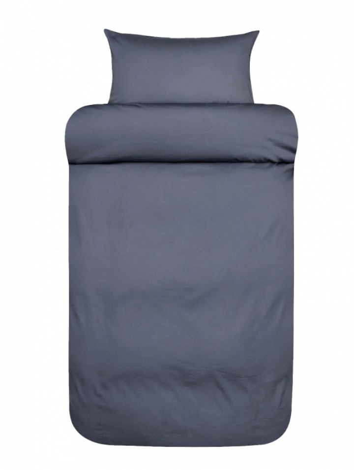 Hoie Påslakanset Harmoni Denimblå 150x210 cm