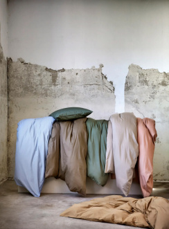 Hoie Påslakanset Harmoni Varm Rosa 150x210 cm