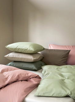 Hoie Påslakanset Harmoni Varm Rosa 150x210 cm