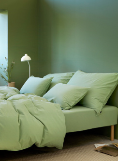 Hoie Dynebetræk Sæt Fröja Forårsgrøn 150x210 cm