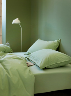 Hoie Dynebetræk Sæt Fröja Forårsgrøn 150x210 cm