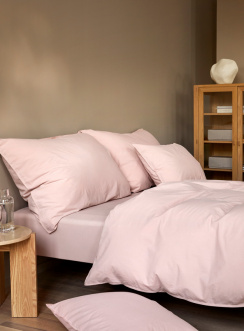 Hoie Dynebetræk Sæt Fröja Dusch Rosa 150x210 cm