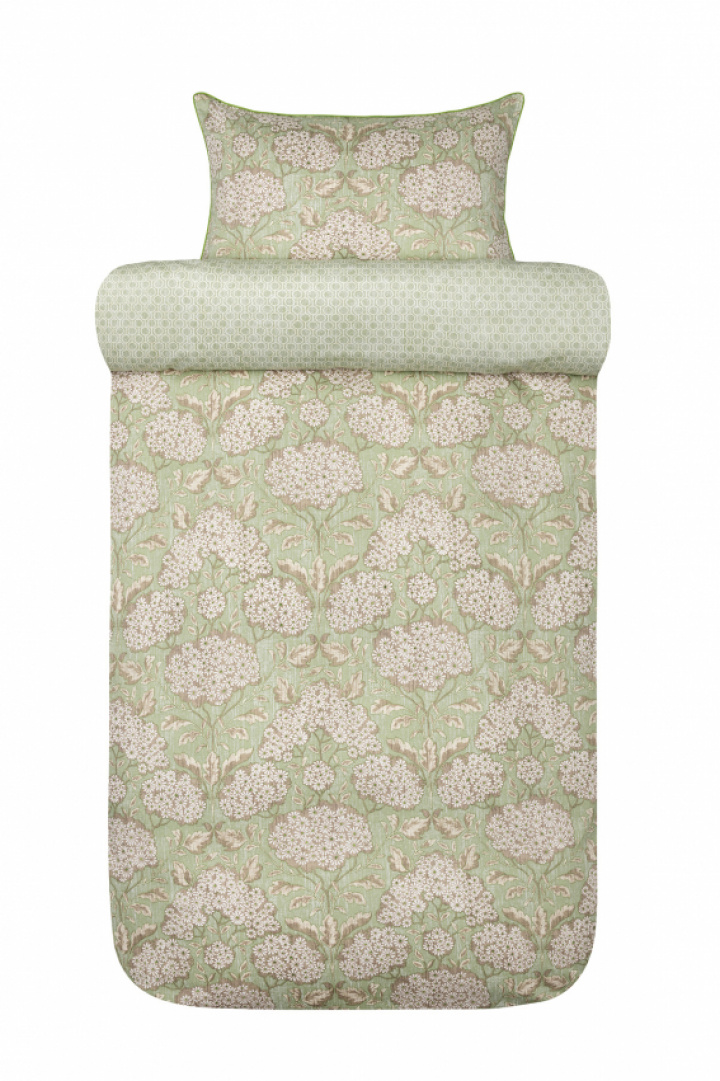 Hoie Påslakanset Karette Ljusgrön 150x210 cm