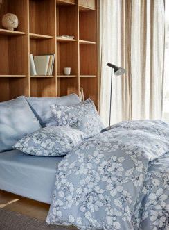 Hoie Sengetøjssæt Amelia Dusch Blå 150x210 cm