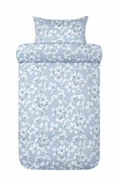 Hoie Sengetøjssæt Amelia Dusch Blå 150x210 cm