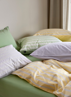 Hoie Sengetøjssæt Ylva Forårsgrøn 150x210 cm