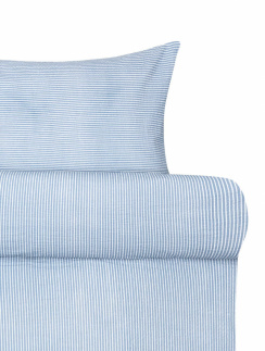 Hoie Dynebetræk Sæt Lykke Denimblå 150x210 cm