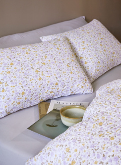 Hoie Sengetøjssæt Clara Lavendel 150x210 cm